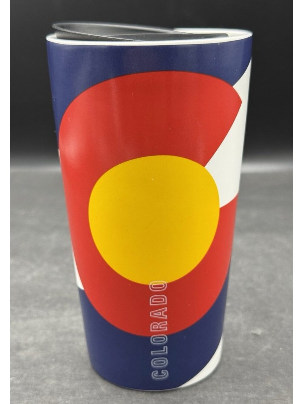 Starbucks Colorado State Flag Ceramic Coffee Travel Tumbler Mug 12 oz
